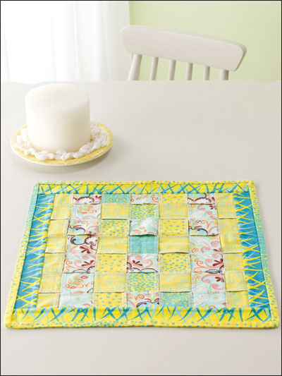 Woven Candle Mat