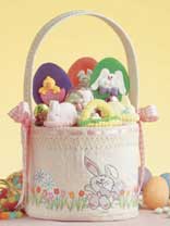 Bunny Hop Spring Basket