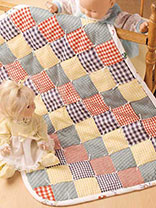 Primary Colors Doll Quilt